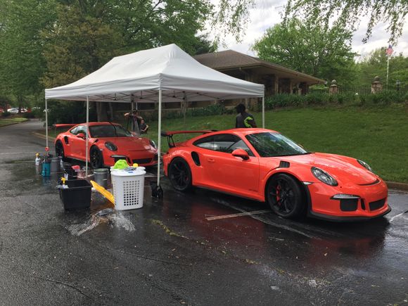 washing cars while it was raining was the ultimate sign of 911 obsession in my book.