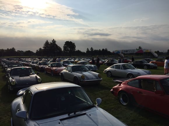 Talk about a field of dreams.  How about a field of air cooled Porsches.  If you plan it - they will come. 