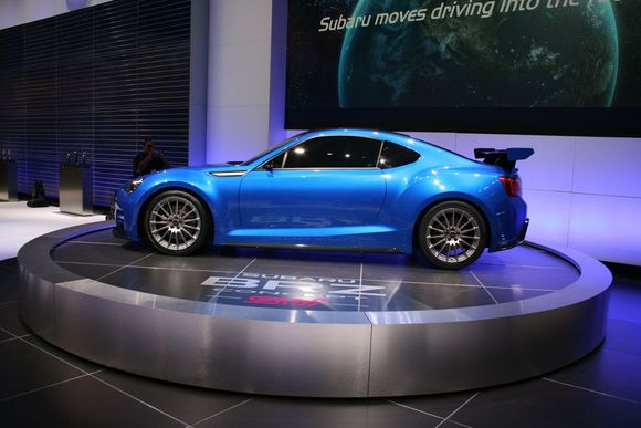 Subaru BRZ Concept STI side