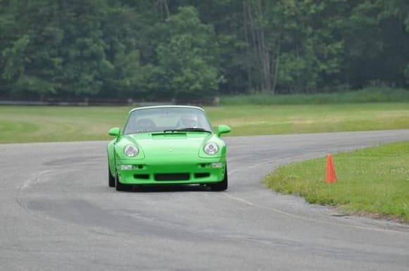 Grattan entering main straight