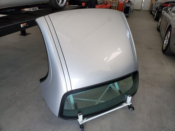 Fits 2005 to 2012 Boxster, Color GT Silver. 