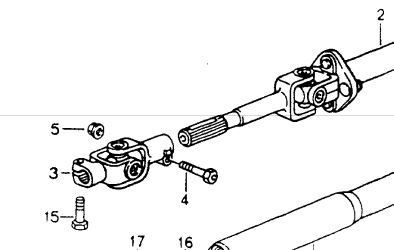 steering column detail