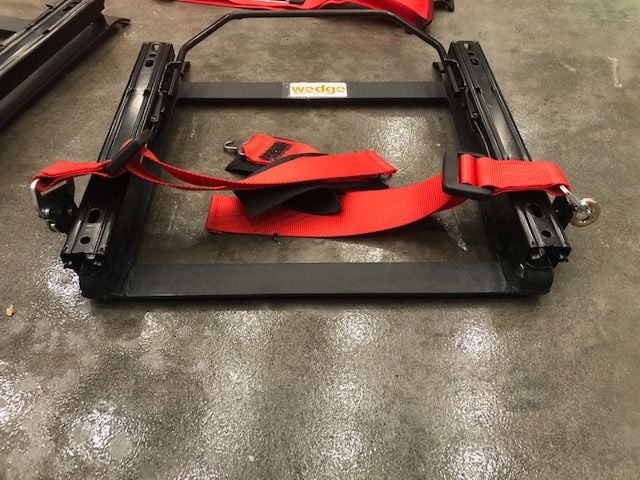 Interior/Upholstery - Recaro Wedge Engineering Brackets Race-Tech Harness Rennline Fire Extinguisher - Used - 1990 to 2020 Porsche 911 - Bellaire, TX 77401, United States