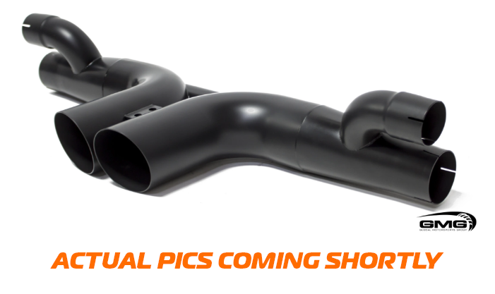 Engine - Exhaust - 997.1 GT3 GT3RS GMG Center Section Exhaust Black Ceramic - Used - 2006 to 2011 Porsche GT3 - Fairfield, NJ 07004, United States