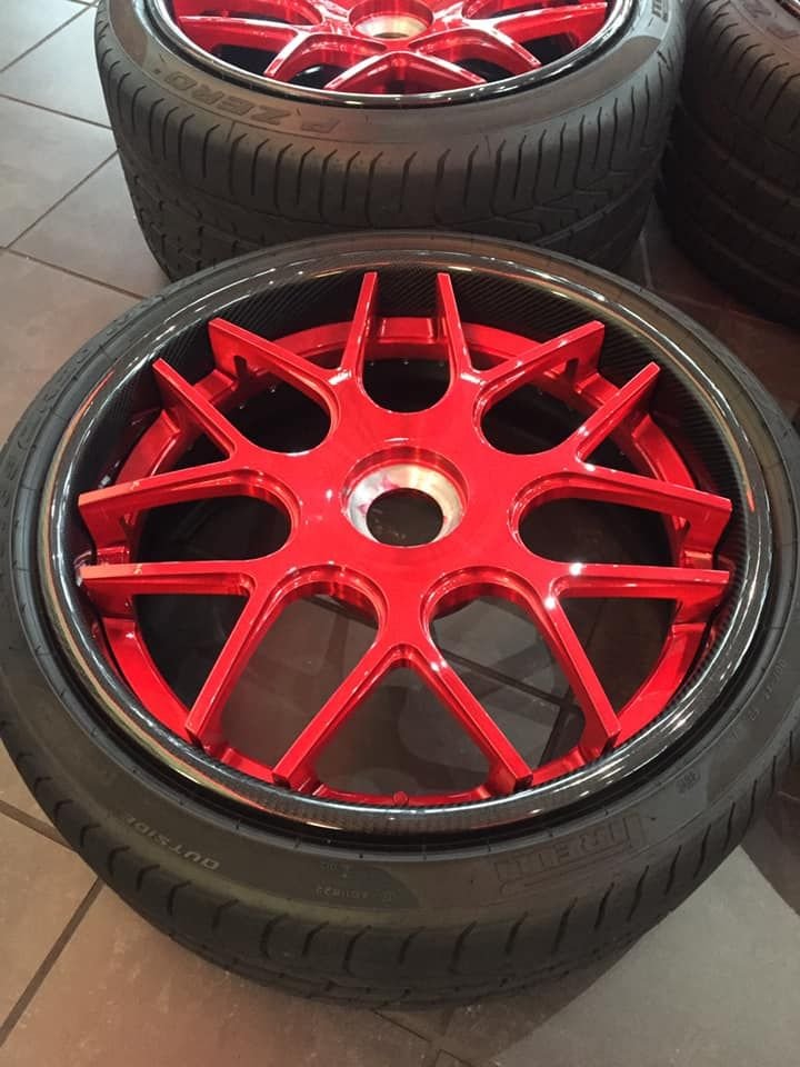 Wheels and Tires/Axles - Avant- Garde Porsche centerlock wheels and Pirelli tires - Used - All Years Porsche All Models - Alpharetta, GA 30005, United States