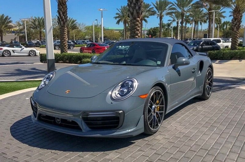 2018 Porsche 911 - Spring-Summer Fun! High Spec 911 Turbo S Cabriolet - Used - VIN WP0CD2A99JS162127 - 11,515 Miles - 6 cyl - AWD - Automatic - Convertible - Blue - Highlands Ranch, CO 80126, United States