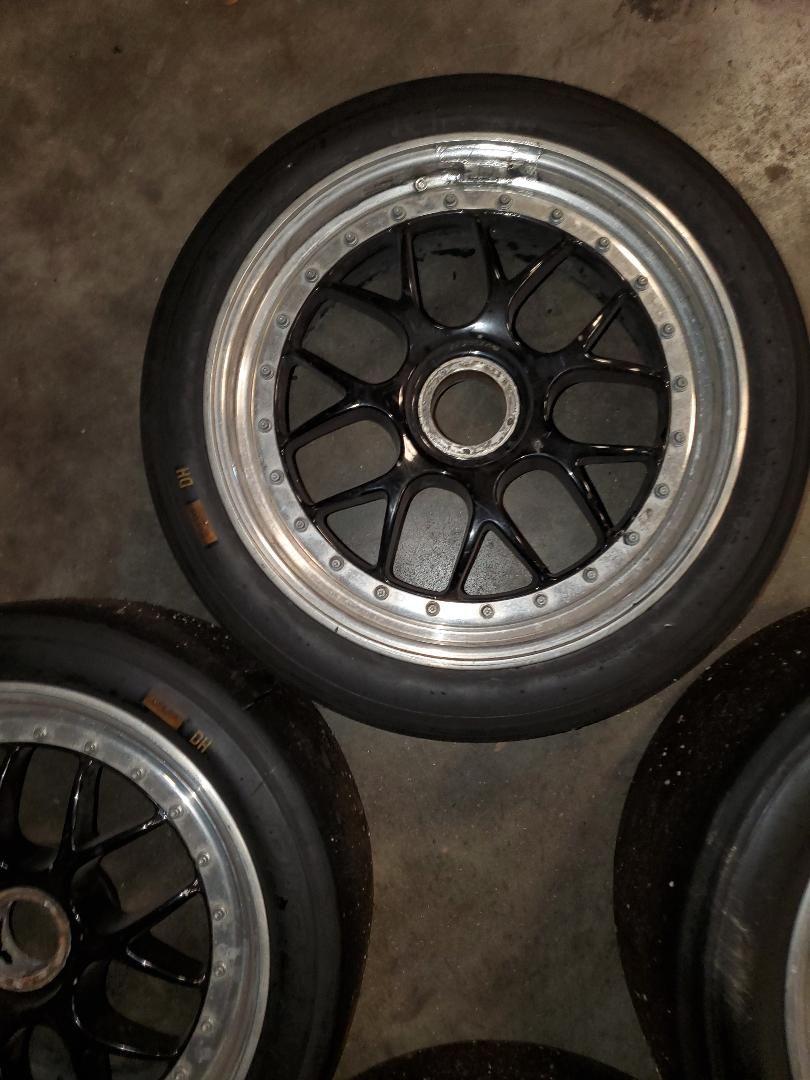 Wheels and Tires/Axles - BBS WHEELS & SLICKS for 997 GT3 CUP CAR - Used - 2006 to 2009 Porsche GT3 - Jupiter, FL 33458, United States