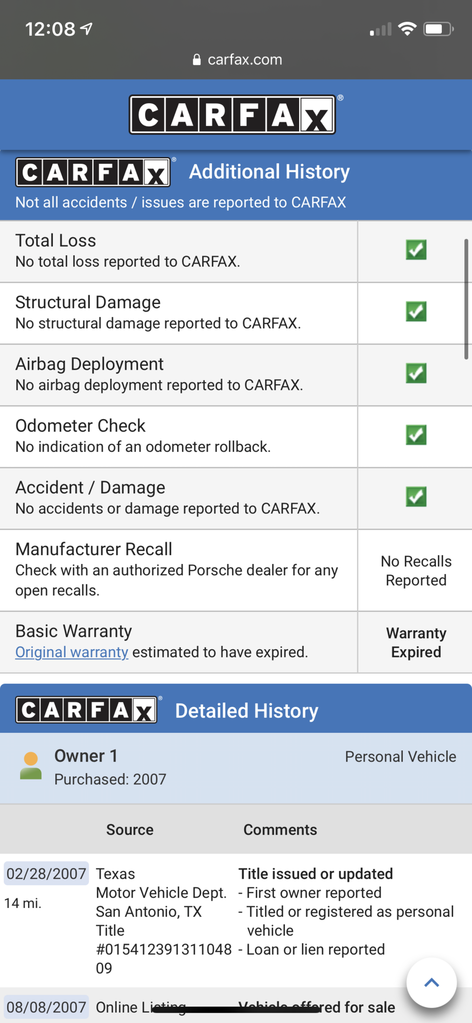 2007 Porsche 911 - 2007 Porsche 911 Turbo (997.1 tiptronic) - Used - VIN WP0AD29917S784807 - 58,000 Miles - 6 cyl - Automatic - Coupe - Black - Lake Charles, LA 70611, United States
