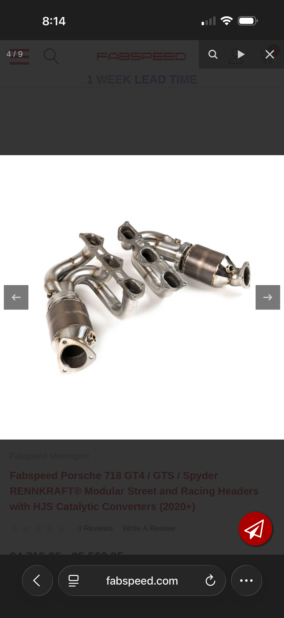 Engine - Exhaust - WANTED: Fabspeed RENNKRAFT® Modular Street and Racing Headers - Used - Petaluma, CA 94954, United States
