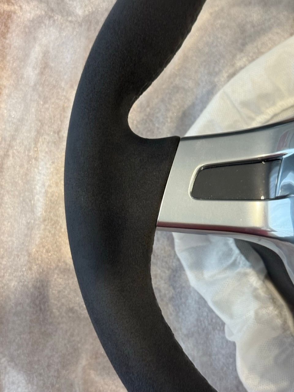 Interior/Upholstery - Alcantara Sport Design Steering Wheel (991/981) - Manual - Used - All Years  All Models - All Years  All Models - All Years  All Models - Orange County, CA 92614, United States