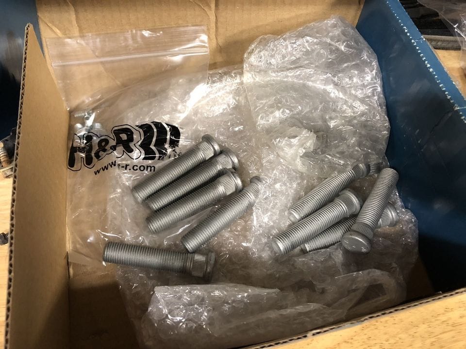 Miscellaneous - H&R 15mm wheel spacers w. studs - Used - 1963 to 1998 Porsche 911 - London, ON N6K4J5, Canada