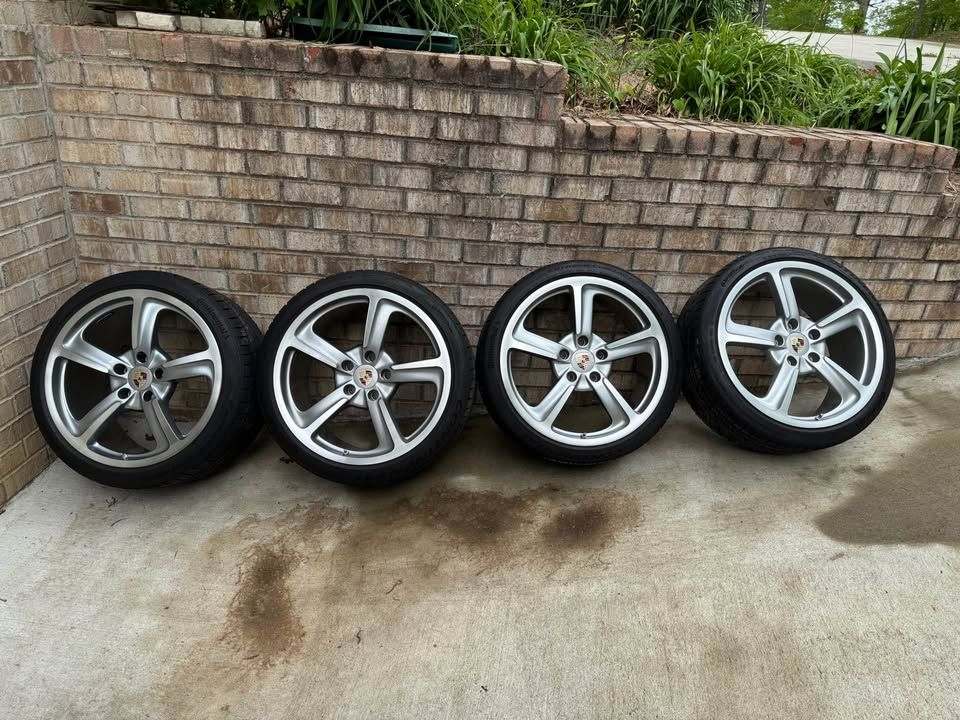 Wheels and Tires/Axles - Sport Techno Wheels - C4/C4S - Wide Body - Used - 2013 to 2019 Porsche 911 - Dickson, TN 37055, United States