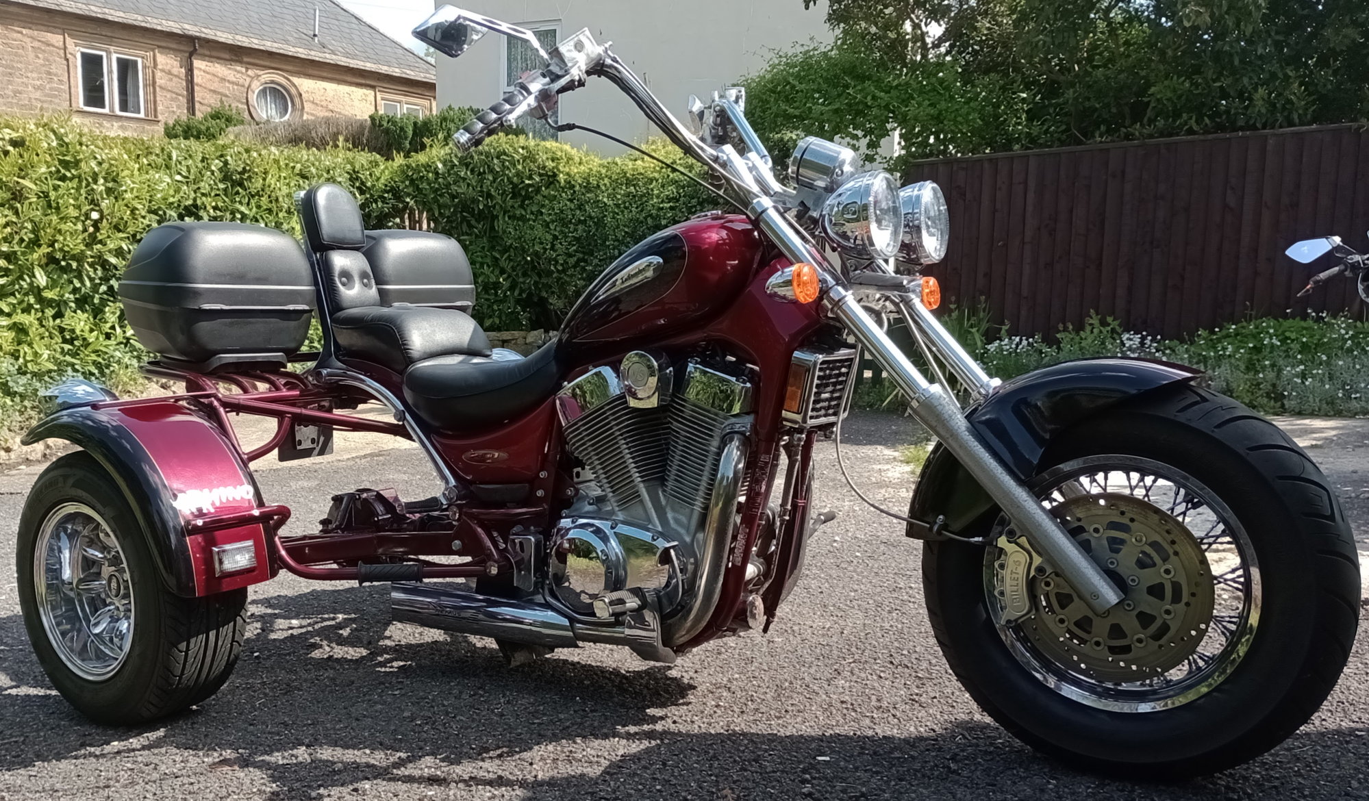 Suzuki intruder trike for clearance sale