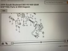 Trying to identify #52 in this diagram. No explanation readily available on the site where i found the diagram. Any ideas? 2006 Boulevard S83,under cover behind gear pivot/shifter....