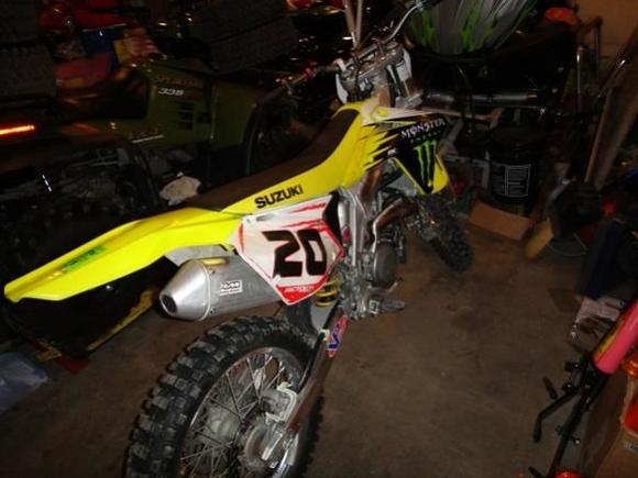 my 2005 RMZ 450