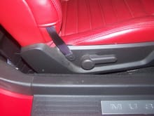 seat strap attached