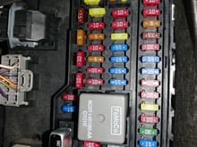 Which fuse should I use for the dashcam? 