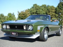 1973 Mustang Q code 4 speed Convertible