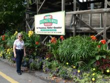 Wife getting ready for this bobsled-like coaster