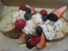 Coconut Cake we took home for later. 