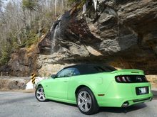 This was as close as we could get to the waterfall.