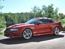 1997 CONVERTIBLE MUSTANG GT