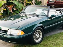 Images of 1990 7-up edition Mustang GT Restored