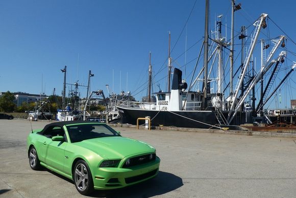Along the New Bedford waterfront