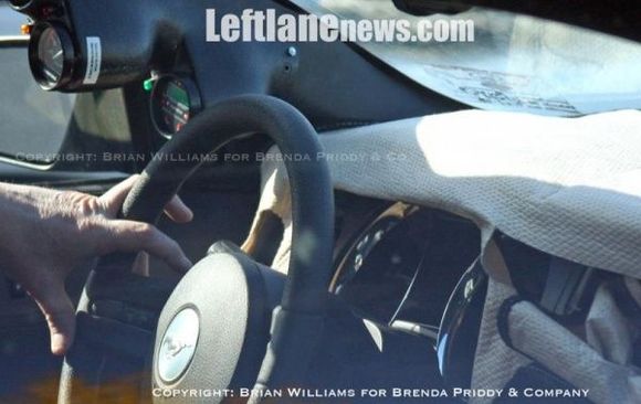 ford mustang interior spy 1