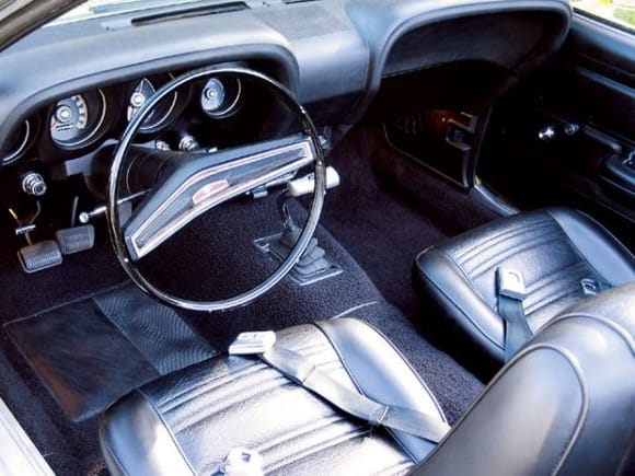 1970 428 cobrajet convertible interior