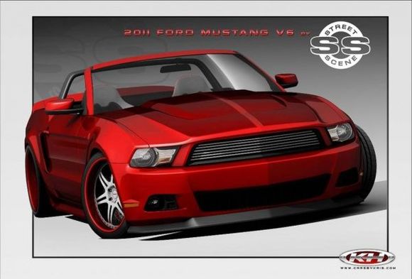 08sema2010mustangpreview