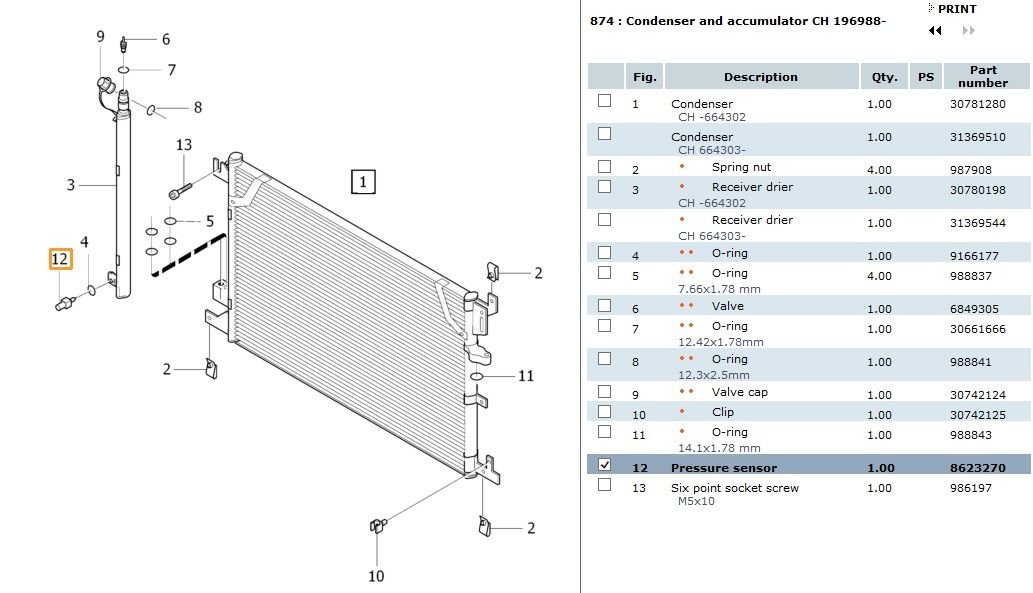 Where is the A/C Pressure Switch Volvo Forums Volvo Enthusiasts Forum