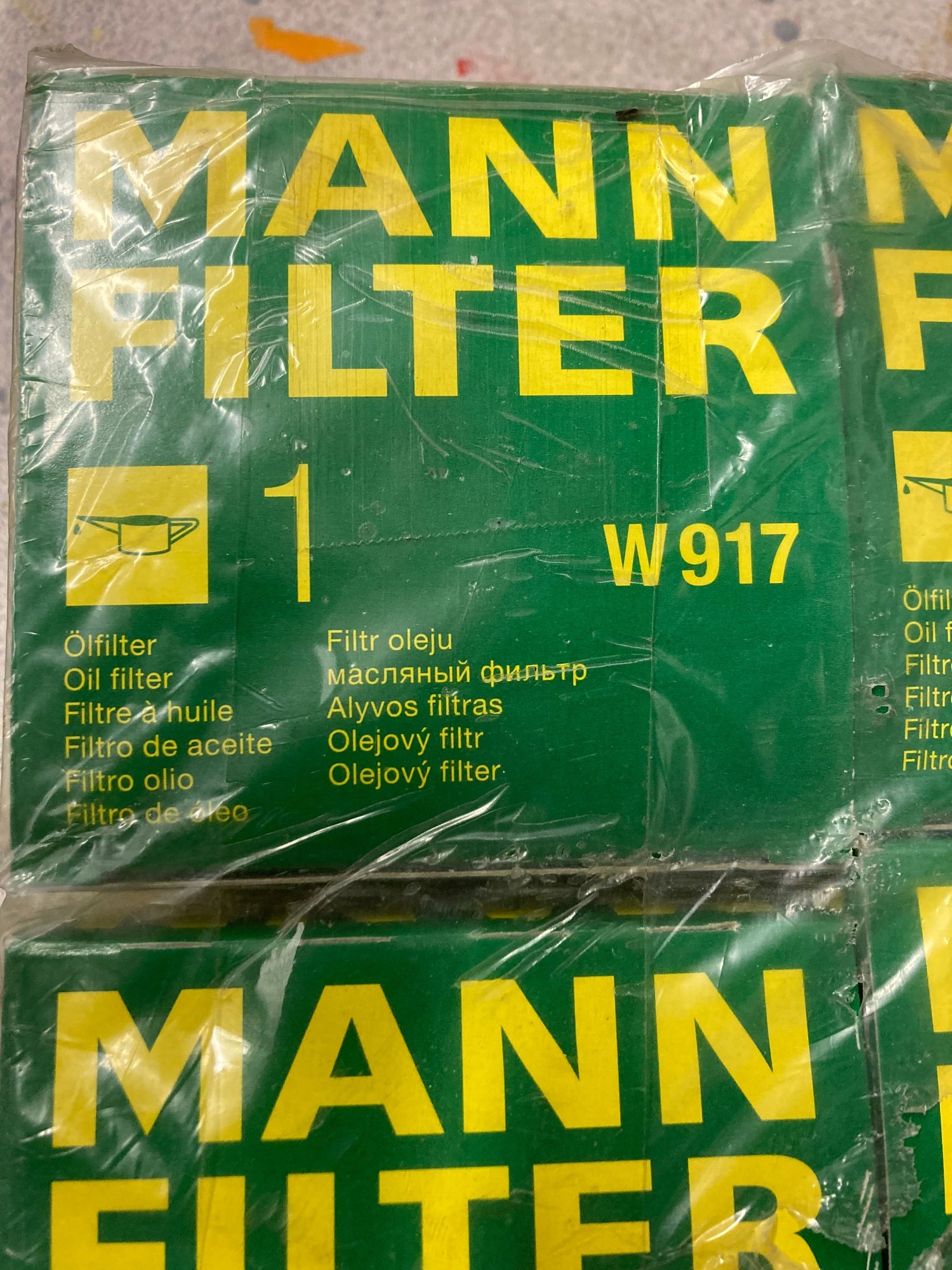 Drivetrain - Case of Mann oil filters W917 ,$40 shipped - New - 0  All Models - Tucson, AZ 85757, United States