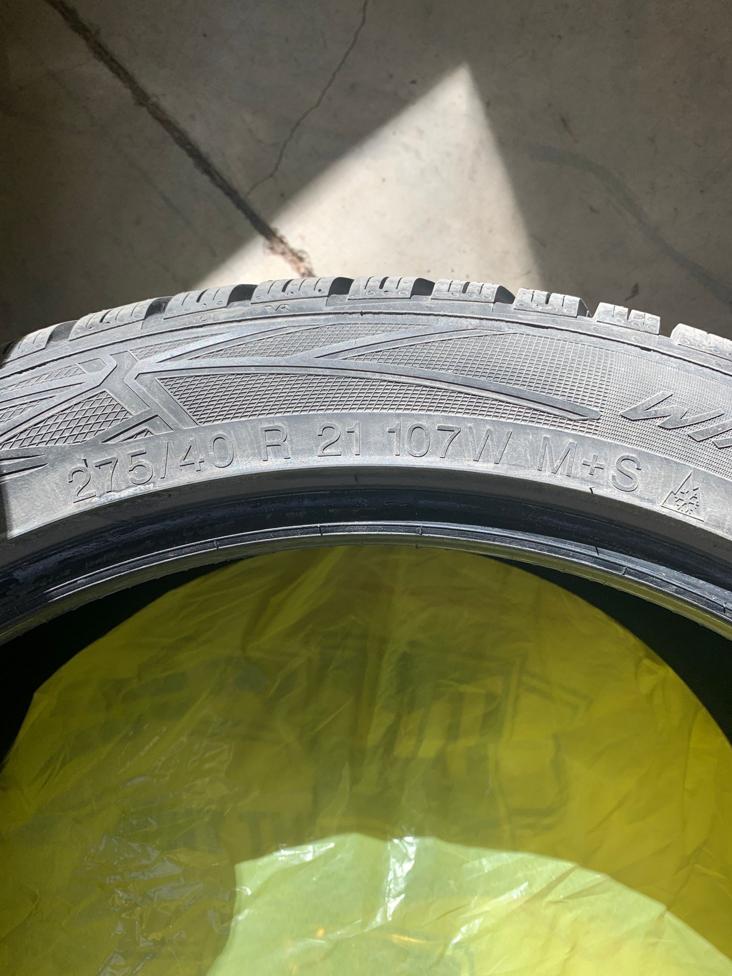 Wheels and Tires/Axles - Four (4) Wintrac Pro Winter Tires 275/40R 21 107W (almost new) - Used - All Years Volvo XC90 - Bigfork, MT 59911, United States