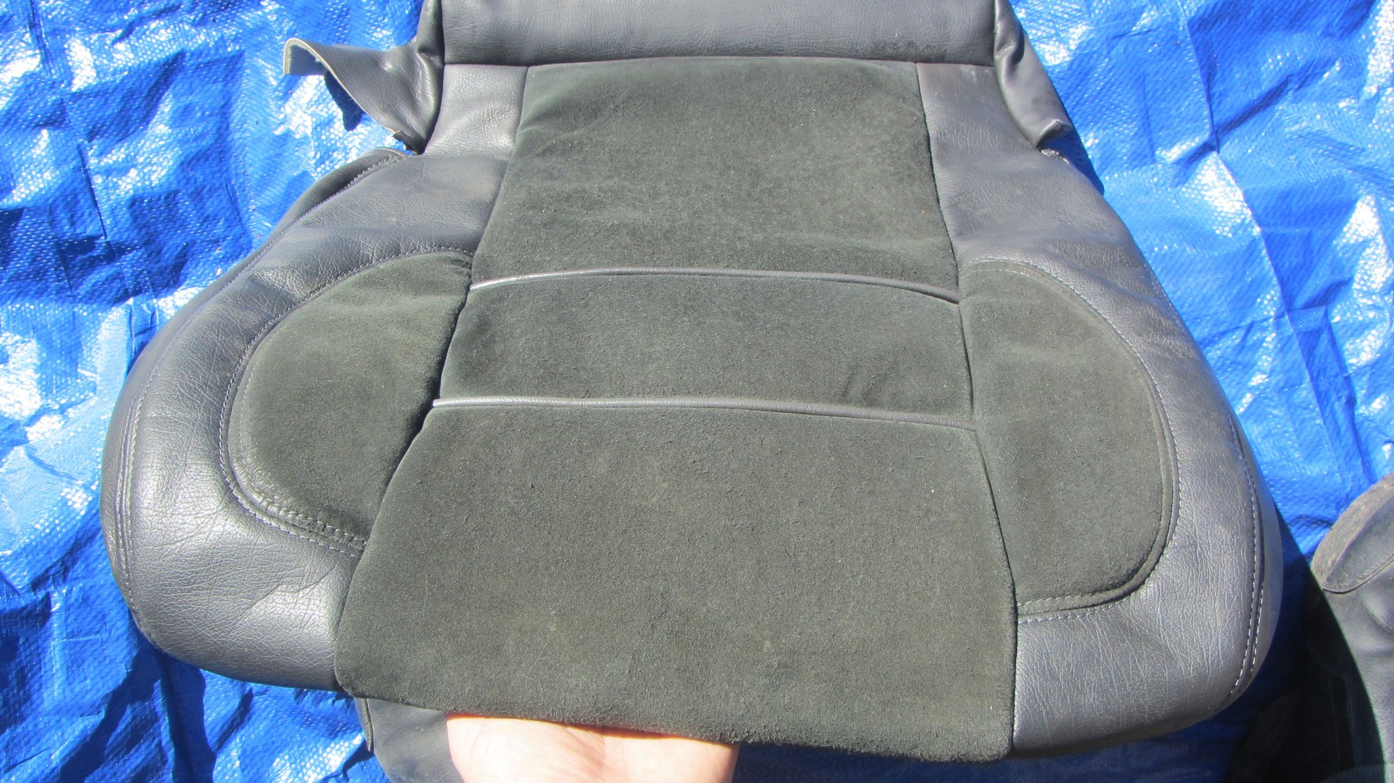 Interior/Upholstery - Volvo 850r original leather alcantara seat skins covers - Used - 1996 to 1997 Volvo 850 - Sacramento, CA 95831, United States