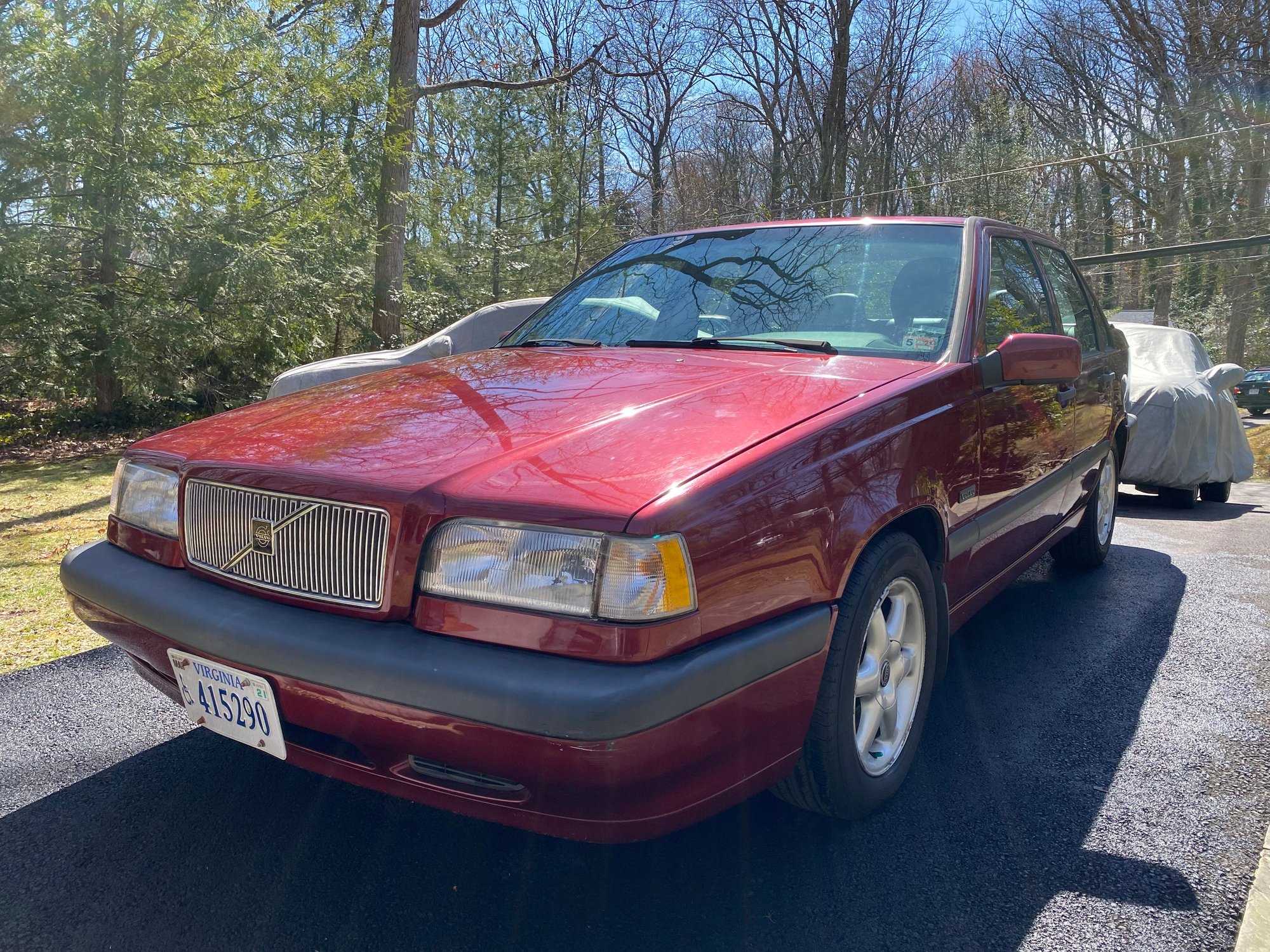 1996 Volvo 850 - 1996 850 GLT - 38k Miles - Used - VIN YV1LS551T1335530 - 38,170 Miles - 5 cyl - 2WD - Automatic - Sedan - Red - Alexandria, VA 22306, United States