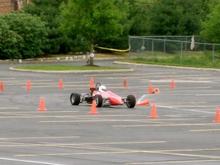 Autocrossing the Van Diemen