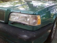 found the corners in a salvage yard for 10 each the bulbs even worked