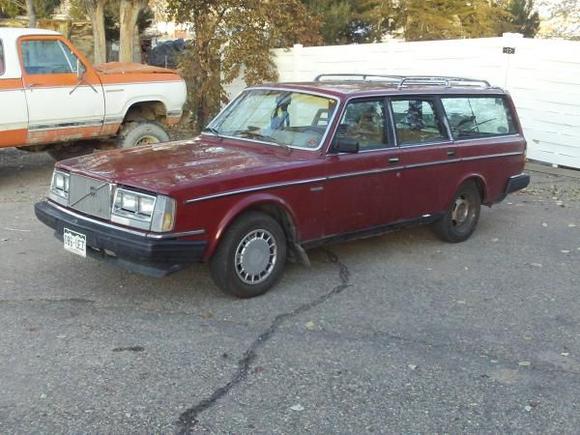 Right side of the car as of December, 2010