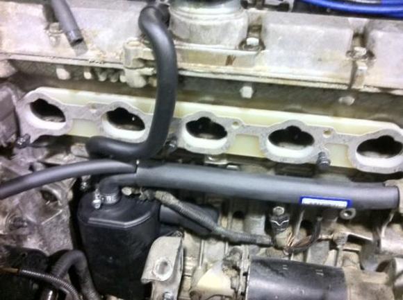 Intake spacer and new PCV system...