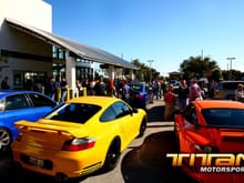 Wes Speed Yellow 996TT at Challenge Rally