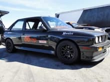 Very nicely maintained E30 M3 racecar.