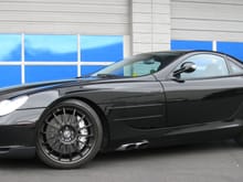 QuickSilver Sports Pipes on a Blacked out Mclaren Mercedes SLR #quicksilverequipped