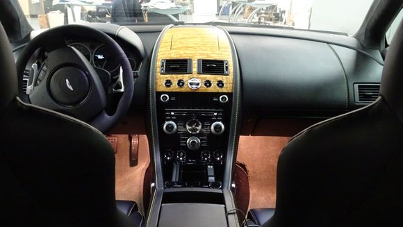 My new Ash panel that compliments my yellow stitching