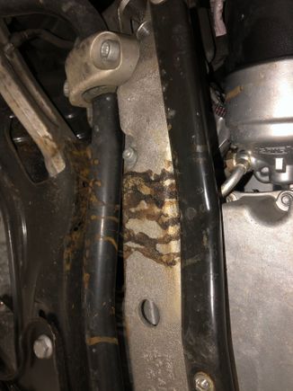 Motor mounts failed
