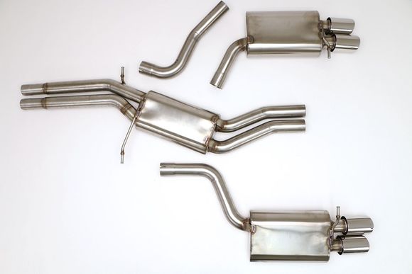 AUDI B8 S4 QUATTRO 3.0L STEALTH (ROUND TIPS)