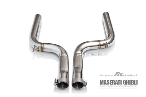 Fi Exhaust for Maserati Ghibli 3.0T - Front Pipe.
