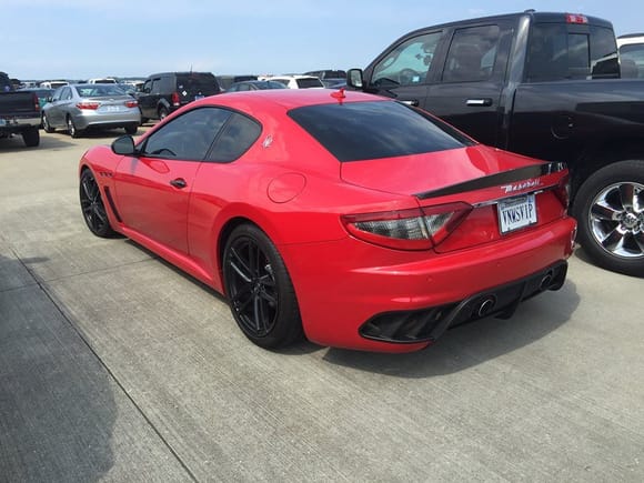 Bret Lloyd spotted this mean looking MC Stradale somewhere in Virginia. Black and red is a perfect combination for this car.