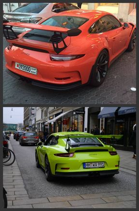Top: Location in Bahrain 
Bottom: Location in Hamburg, Germany