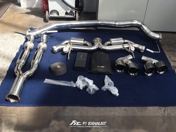 Fi Exhaust for Nissan GTR R35 Full Exhaust System.